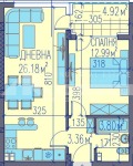 Продава 2-СТАЕН, град Пловдив, Каменица 2 • 107990 € / 211210.08 лв. • 57432871 2