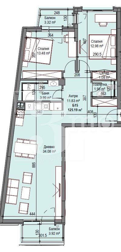Na prodej  2 ložnice Sofia , Suchata reka , 125 m2 | 67879401 - obraz [2]