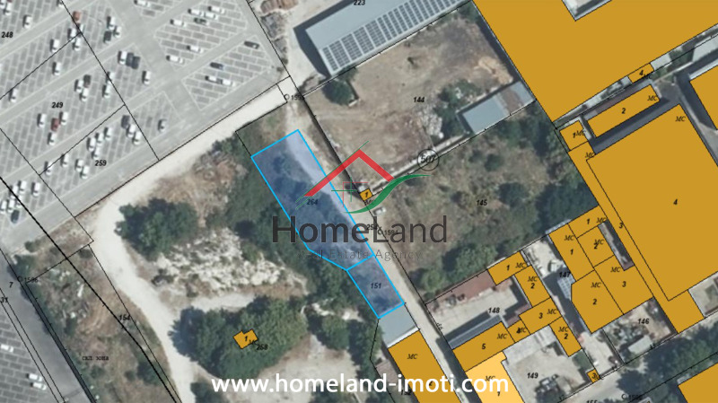 Продава ПАРЦЕЛ, гр. Пазарджик, Промишлена зона, снимка 4 - Парцели - 52563064