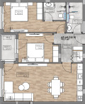 Продава  3-стаен град Пловдив , Кършияка , 107 кв.м | 68678386 - изображение [2]