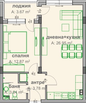 1 dormitor Slaveicov, Burgas 5