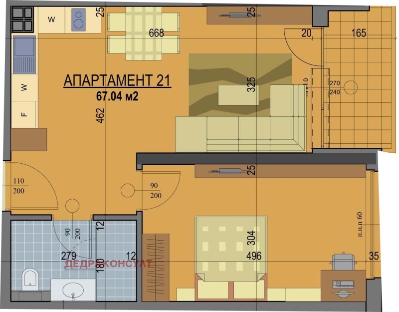 Продава 2-СТАЕН, гр. София, Банишора, снимка 2 - Aпартаменти - 49364152