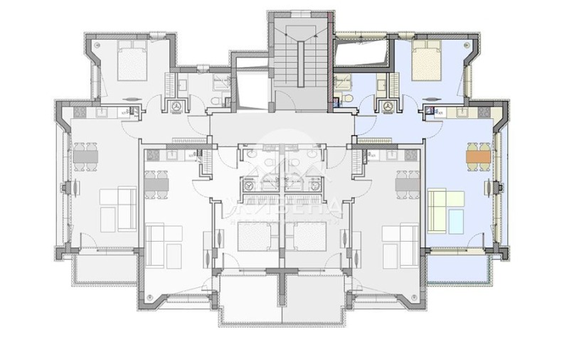 Продаја  1 спаваћа соба Варна , к.к. Св.Св. Константин и Елена , 74 м2 | 42021744 - слика [14]