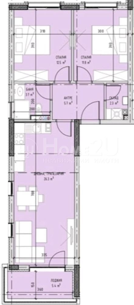In vendita  2 camere da letto Sofia , Malinova dolina , 100 mq | 82041538 - Immagine [10]