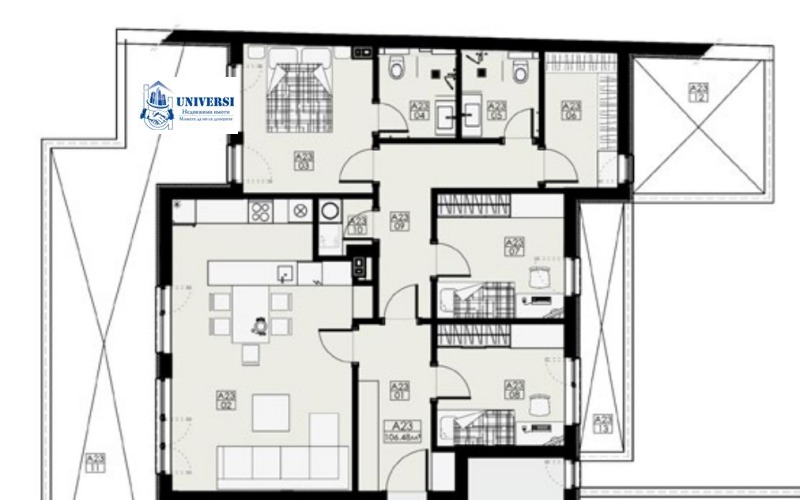 À vendre  3 chambres Sofia , Levski V , 172 m² | 83702520 - image [16]