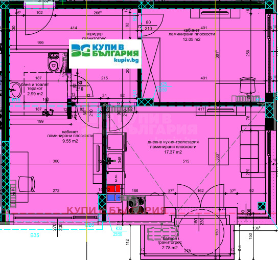 En venta  2 dormitorios Varna , Asparujovo , 86 metros cuadrados | 13865034 - imagen [4]