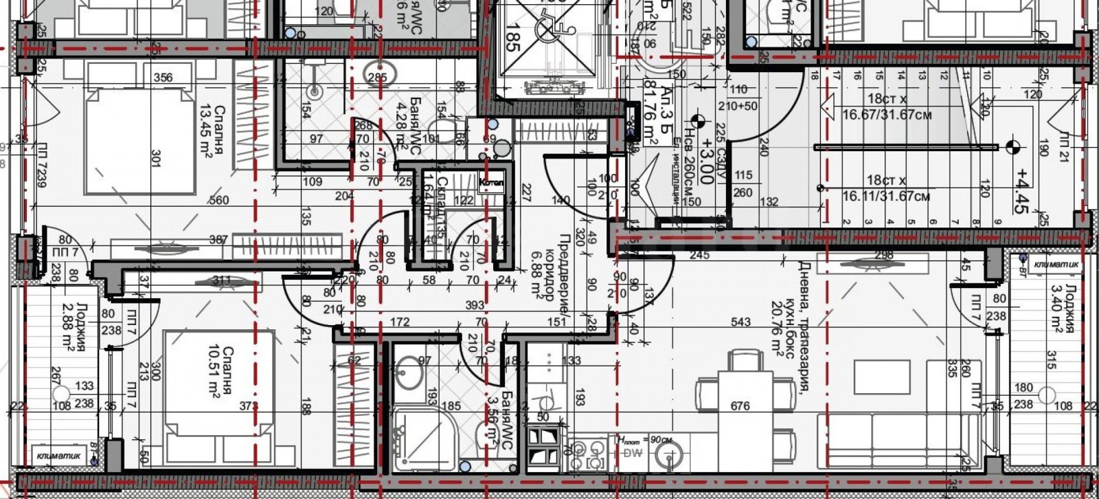 Продава 3-СТАЕН, гр. София, Младост 4, снимка 3 - Апартаменти - 52226192