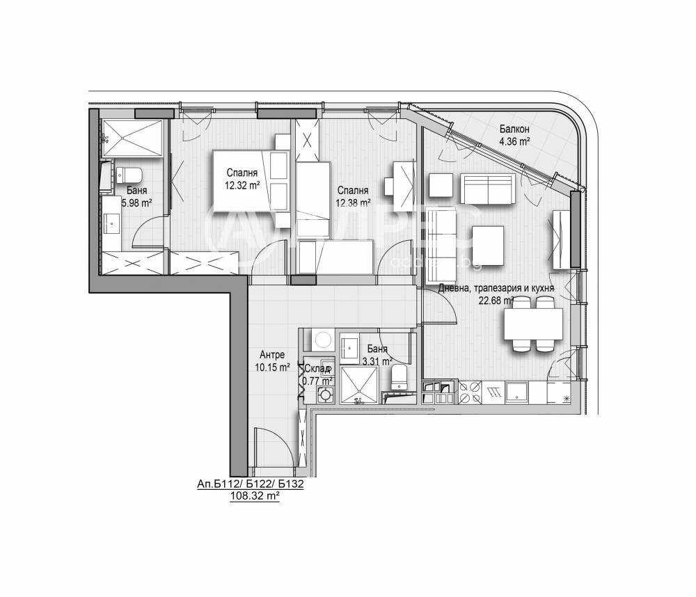Продава 3-СТАЕН, гр. София, Витоша, снимка 4 - Апартаменти - 55642633