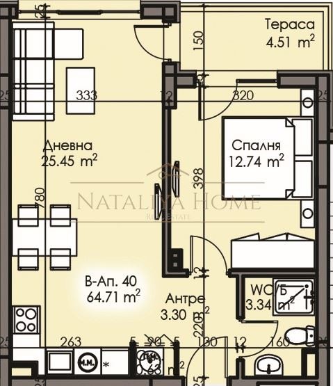 Продава 2-СТАЕН, гр. Бургас, Изгрев, снимка 2 - Aпартаменти - 47703240