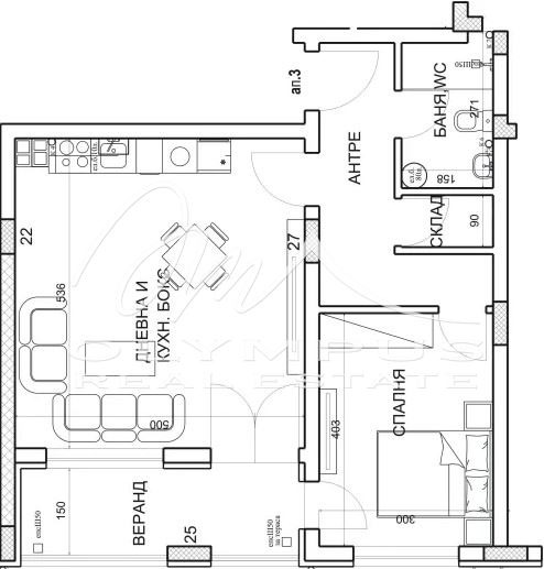 Продава  2-стаен град Пловдив , Младежки Хълм , 77 кв.м | 81290602 - изображение [2]