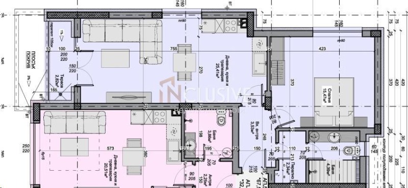 Eladó  1 hálószoba Varna , k.k. Csajka , 79 négyzetméter | 74536648 - kép [8]