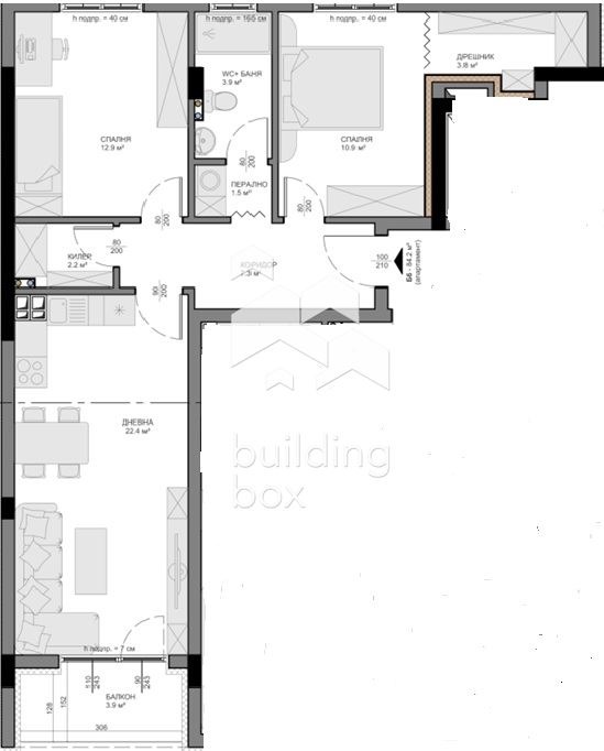 Продава 3-СТАЕН, гр. Варна, Владислав Варненчик 1, снимка 3 - Апартаменти - 52332827