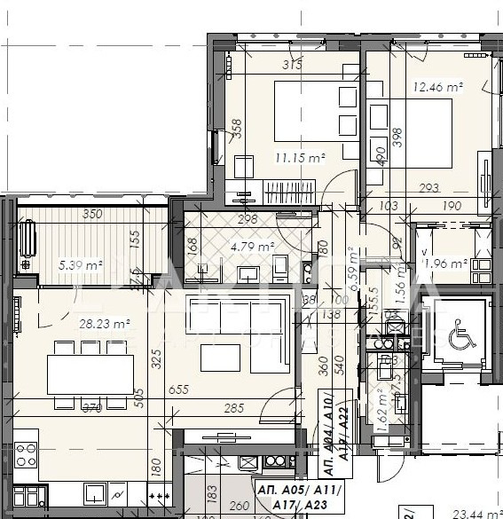 Продава 3-СТАЕН, гр. София, Овча купел, снимка 2 - Апартаменти - 53948557