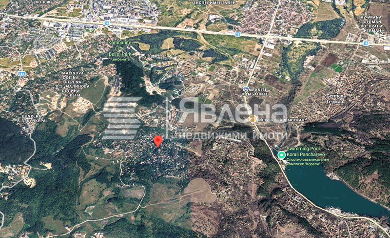 Продава ПАРЦЕЛ, гр. София, с. Панчарево, снимка 4 - Парцели - 55669229