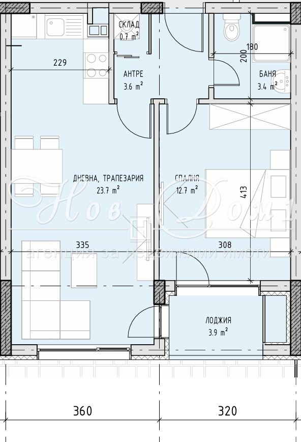 Продава  2-стаен град София , Малинова долина , 112 кв.м | 93240420 - изображение [9]