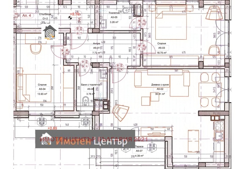 Продава 3-СТАЕН, гр. София, Бояна, снимка 13 - Апартаменти - 53242268