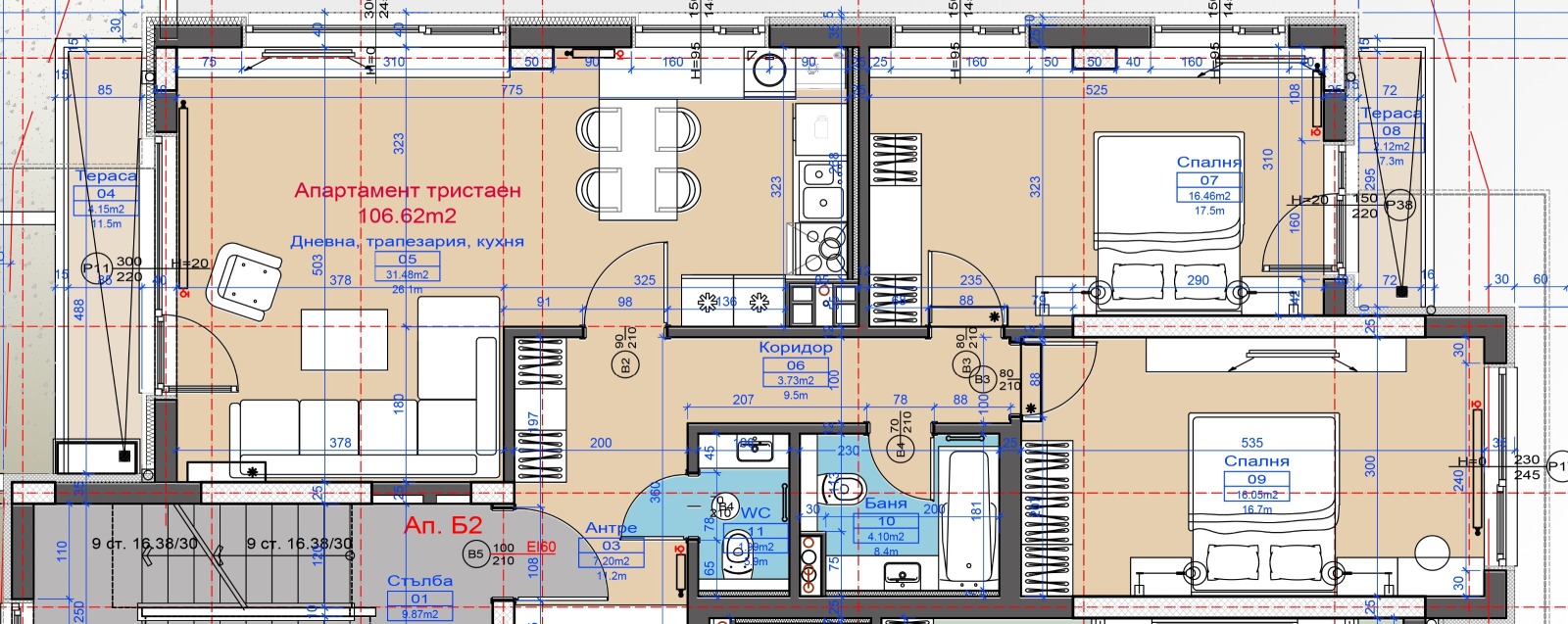 Продава 3-СТАЕН, гр. София, м-т Гърдова глава, снимка 10 - Апартаменти - 54424857