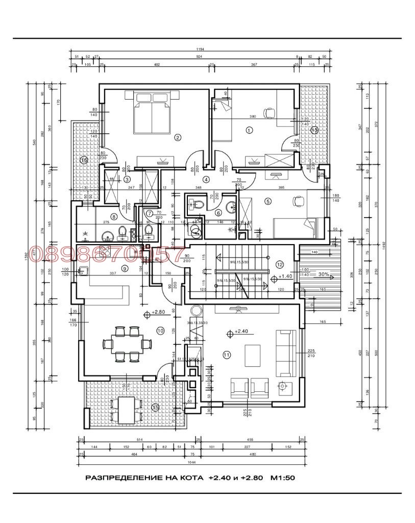 Продава КЪЩА, гр. Гоце Делчев, област Благоевград, снимка 2 - Къщи - 54292356