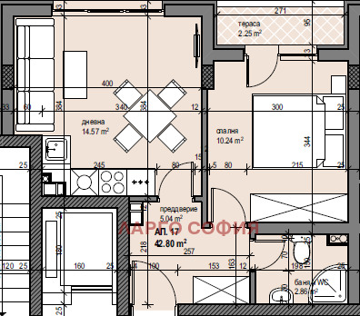 Продава 2-СТАЕН, гр. София, област София-град, снимка 2 - Aпартаменти - 47235278