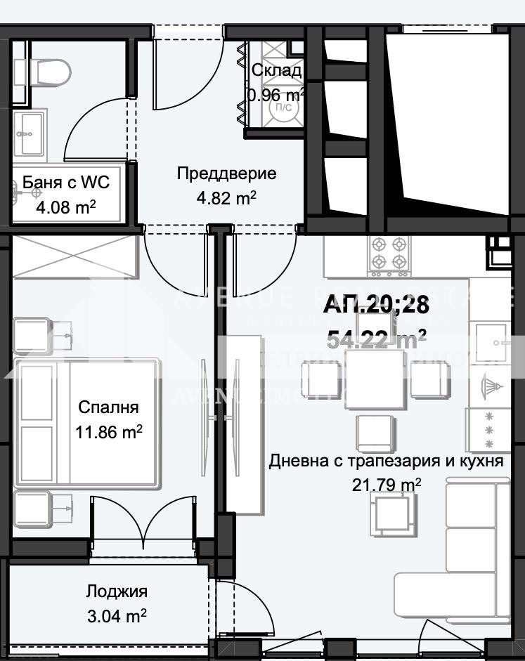 Продава 2-СТАЕН, гр. Пловдив, Христо Смирненски, снимка 2 - Апартаменти - 53515877