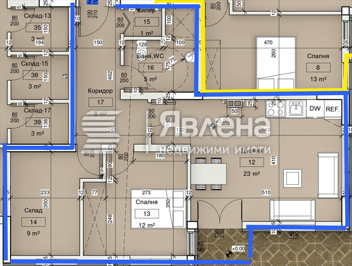 Продава 3-СТАЕН, гр. Варна, Виница, снимка 3 - Апартаменти - 53181609