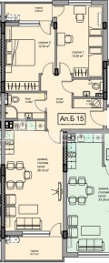 Продава 3-СТАЕН, град Пловдив, Кючук Париж • 162076 € / 316993.10 лв. • 43718372 5