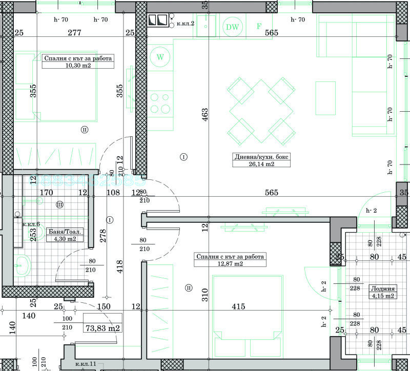 Продава 3-СТАЕН, гр. Варна, Кайсиева градина, снимка 7 - Апартаменти - 52772528