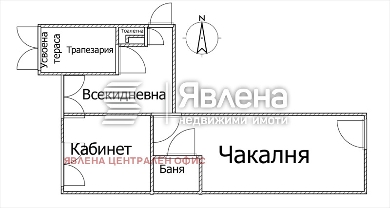 Продава 3-СТАЕН, гр. София, Разсадника, снимка 10 - Апартаменти - 56604002