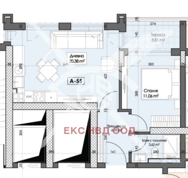 À vendre  1 chambre Plovdiv , Karchiyaka , 67 m² | 40137446