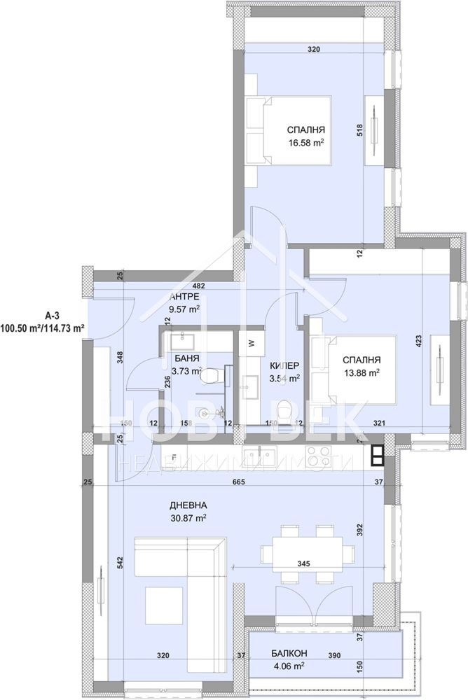 Продава 3-СТАЕН, гр. Варна, Кайсиева градина, снимка 6 - Апартаменти - 55800113