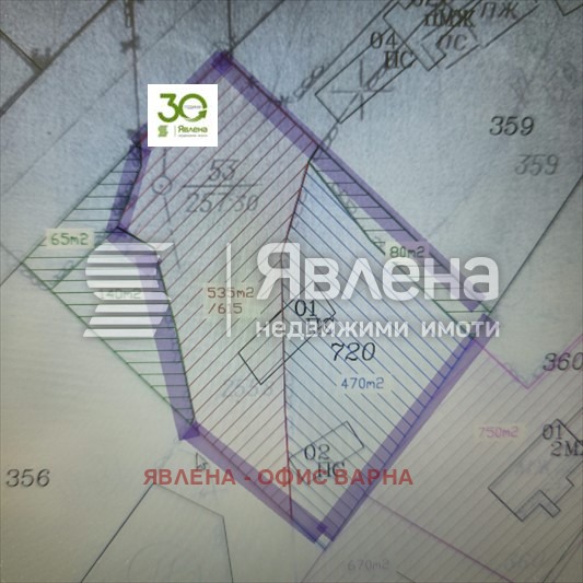 Продава ПАРЦЕЛ, с. Генерал Кантарджиево, област Варна, снимка 4 - Парцели - 53714344