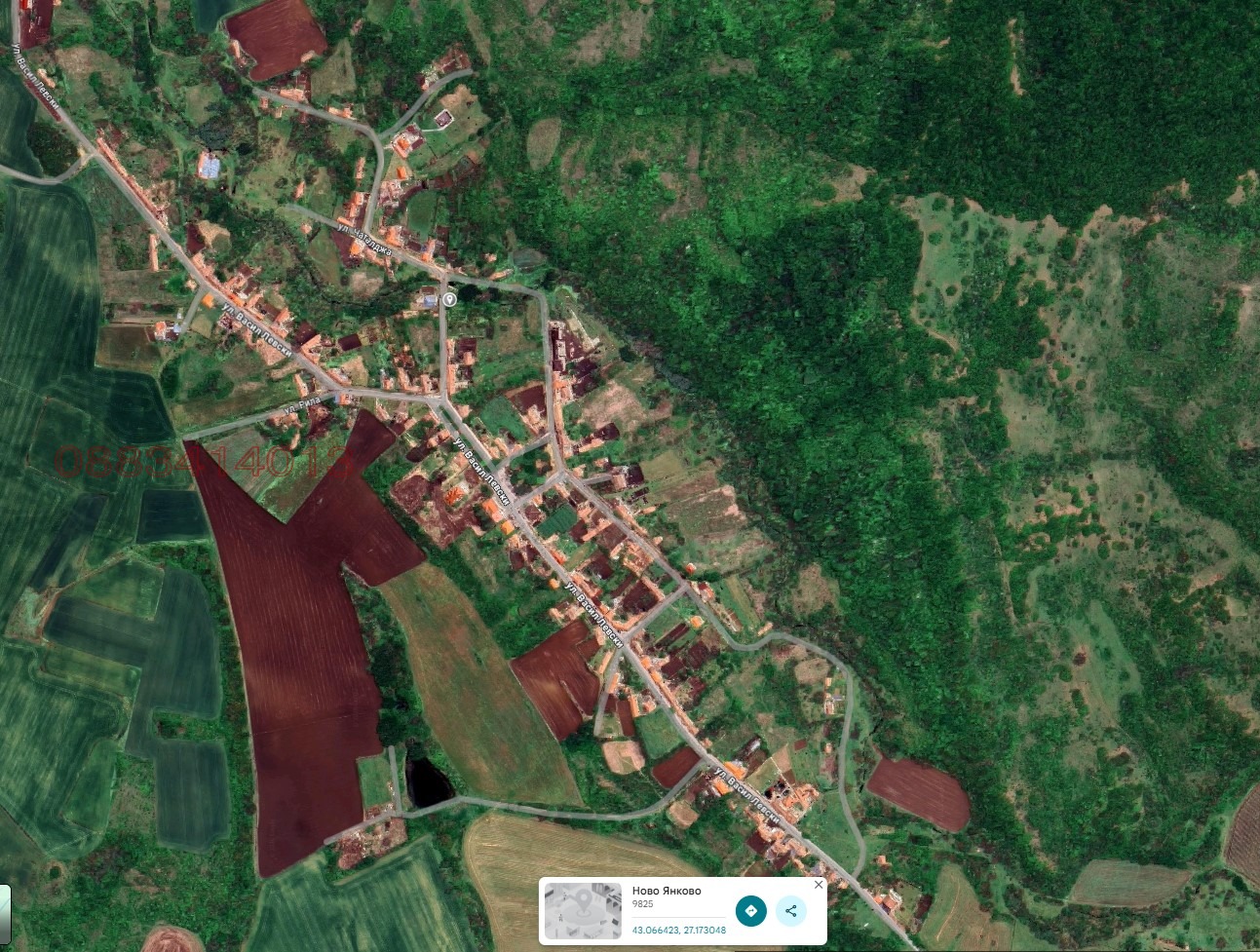 Продава ПАРЦЕЛ, с. Ново Янково, област Шумен