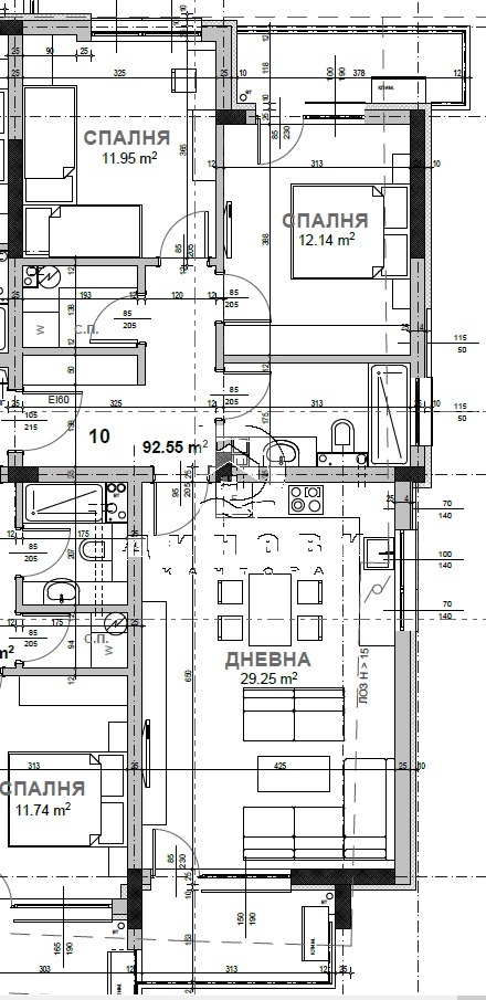 Продава  3-стаен град Стара Загора , Казански - изток , 112 кв.м | 68307655 - изображение [4]