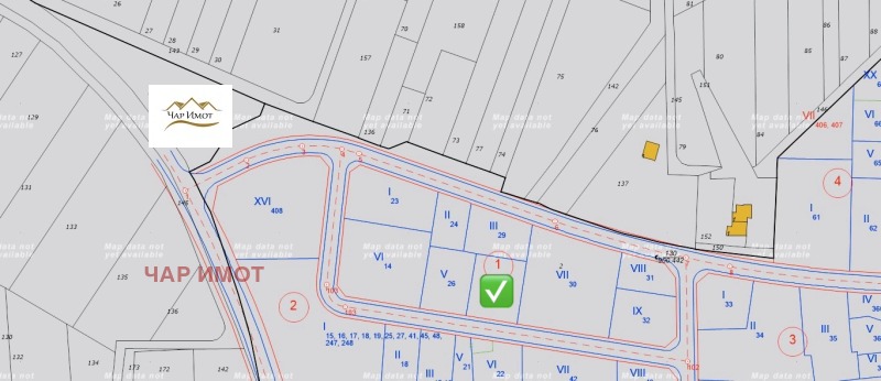 Προς πώληση  Οικόπεδο περιοχή Σόφια , Βελτσηνσκη βανη , 616 τ.μ | 93878435 - εικόνα [2]