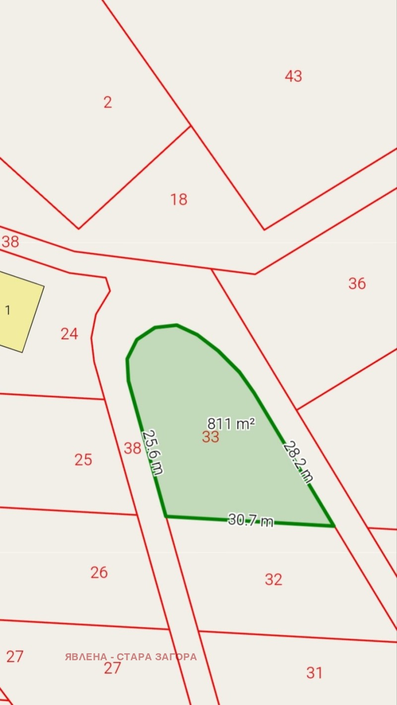 Продаја  Плот Стара Загора , Студентско градче , 811 м2 | 77255714