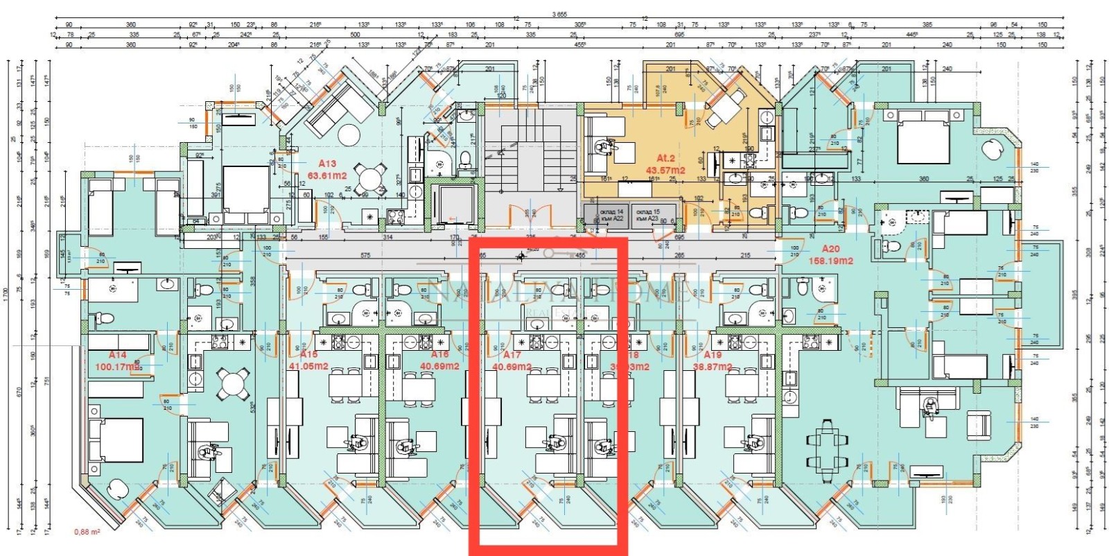 Продава 1-СТАЕН, гр. Свети Влас, област Бургас, снимка 2 - Апартаменти - 54564347