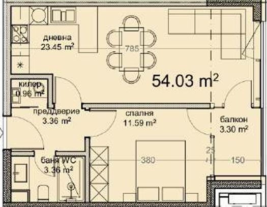 Продава 2-СТАЕН, гр. Варна, Владислав Варненчик 1, снимка 3 - Апартаменти - 55014380