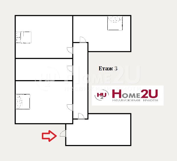 Till salu  Hus Golv Plovdiv , Centar , 170 kvm | 68450397 - bild [11]