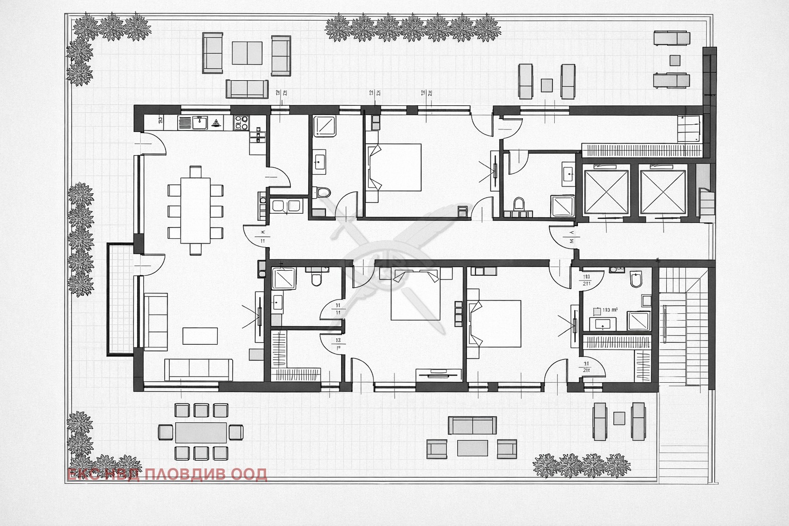 Продава МНОГОСТАЕН, гр. Пловдив, Тракия