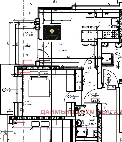 Til salg  1 soveværelse Plovdiv , Hristo Smirnenski , 69 kvm | 90759180 - billede [3]