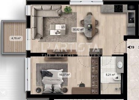 Продава 2-СТАЕН, гр. София, Дружба 2, снимка 2 - Апартаменти - 55104138