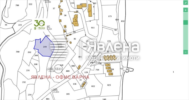 Продава  Парцел град Варна , м-т Фичоза , 2887 кв.м | 59380776 - изображение [2]