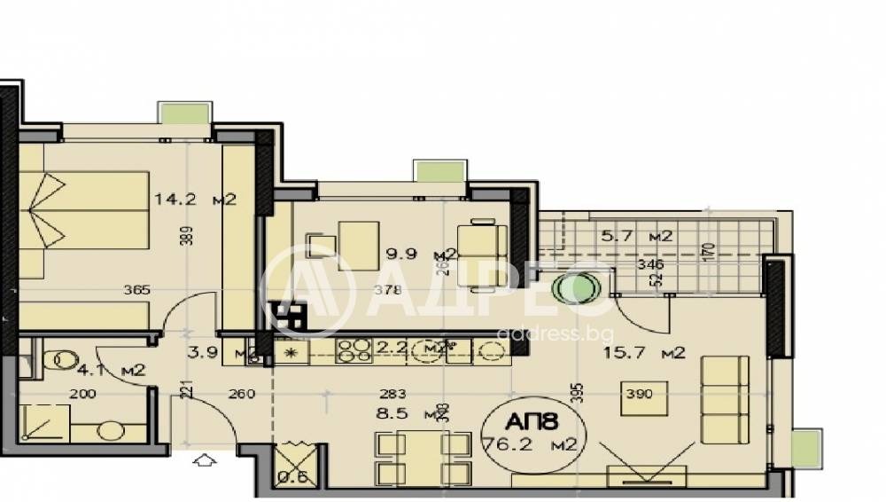 Продава 3-СТАЕН, гр. София, Горна баня, снимка 2 - Апартаменти - 53393021