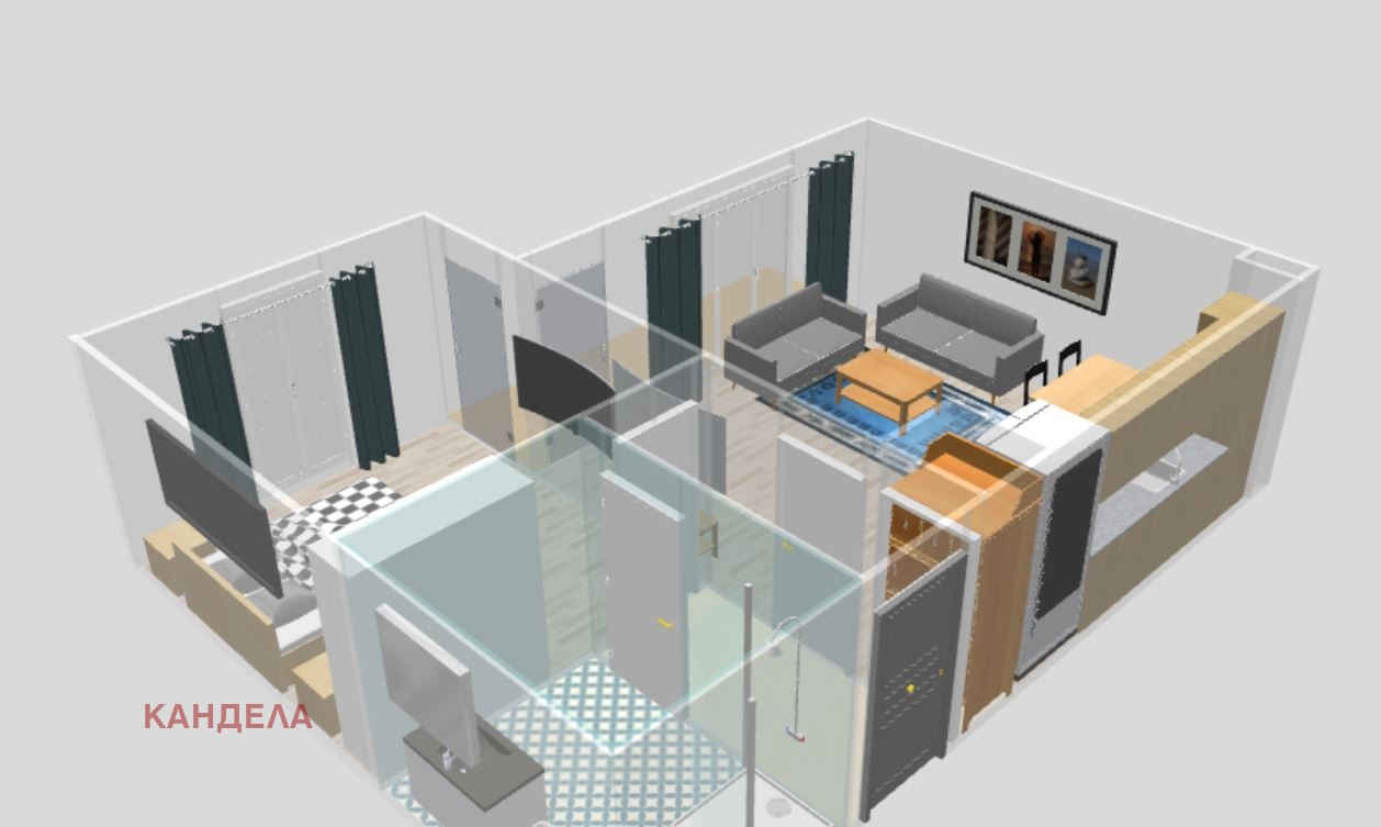 Продава 2-СТАЕН, гр. Пловдив, Беломорски, снимка 3 - Апартаменти - 54688215