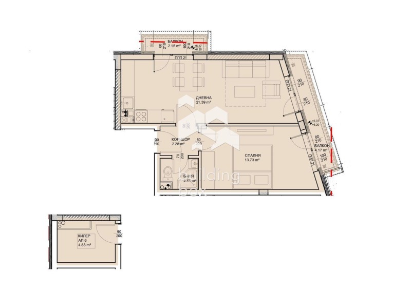 Продава 2-СТАЕН, гр. Варна, Изгрев, снимка 2 - Aпартаменти - 47590545