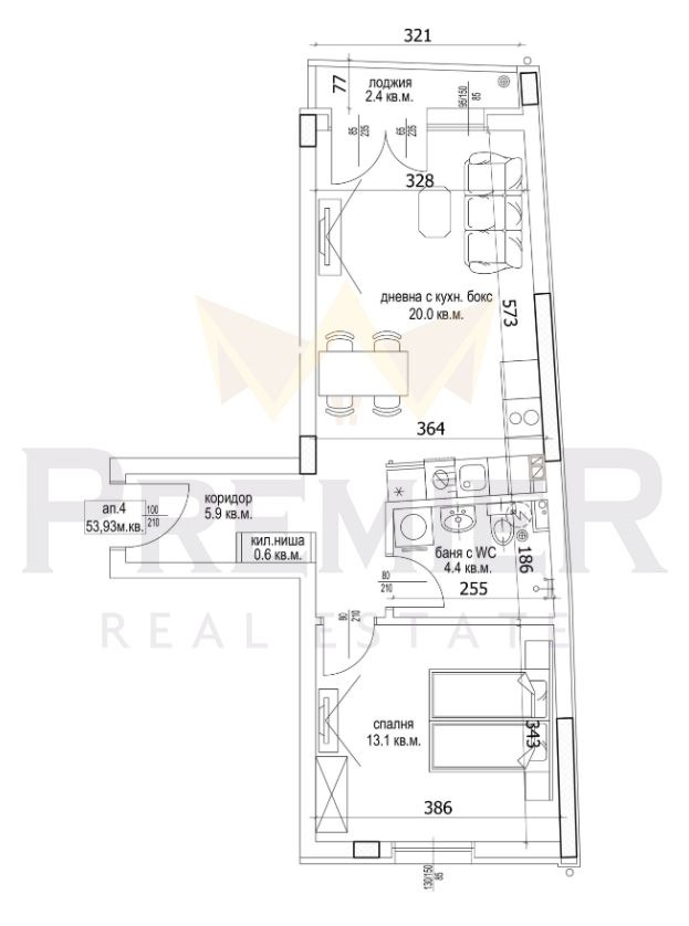 À venda  1 quarto Varna , Cveten kvartal , 63 m² | 21790242 - imagem [2]