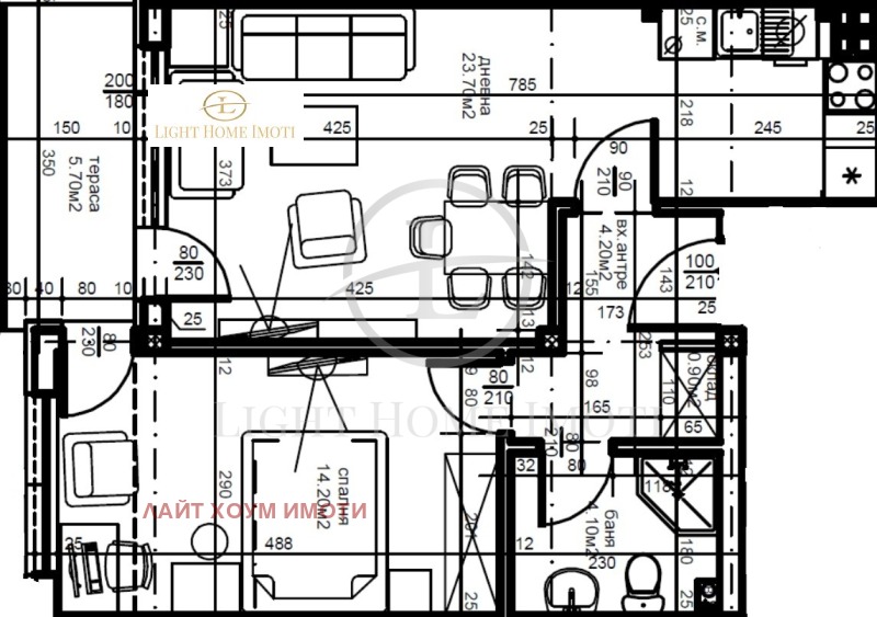 À vendre  1 chambre Plovdiv , Yujen , 71 m² | 68489796 - image [10]