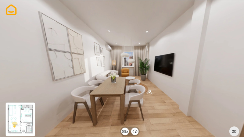 Продава 2-СТАЕН, гр. Варна, Кайсиева градина, снимка 5 - Апартаменти - 53149248