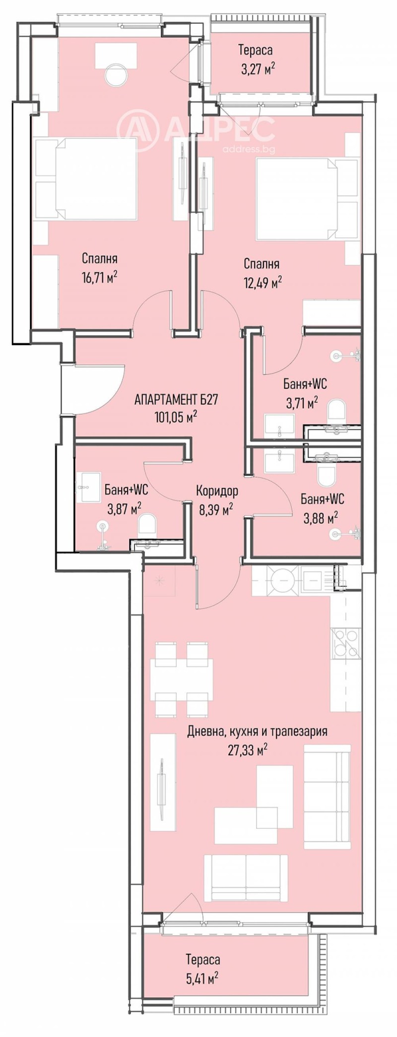 Продава 3-СТАЕН, гр. София, Младост 4, снимка 1 - Aпартаменти - 48062114