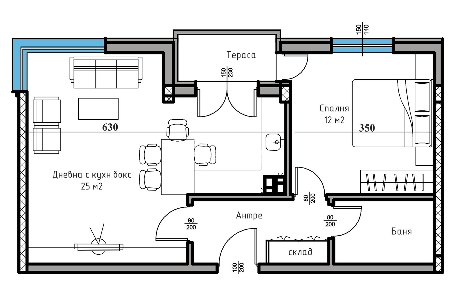 Продава 2-СТАЕН, гр. Пловдив, Център, снимка 2 - Апартаменти - 49956079